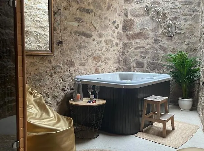 Ambar Spa. Azagalla Rural 펜션 Casas del Abad